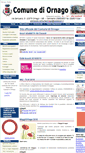 Mobile Screenshot of comune.ornago.mb.it